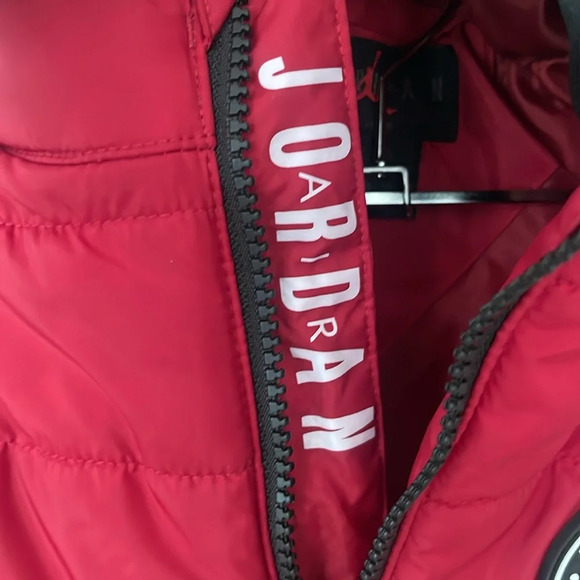 JORDAN Air Jordan & Swiss Tech red blue Puffer Jackets  XS (3/4) (4/5) bundle - Picture 11 of 17